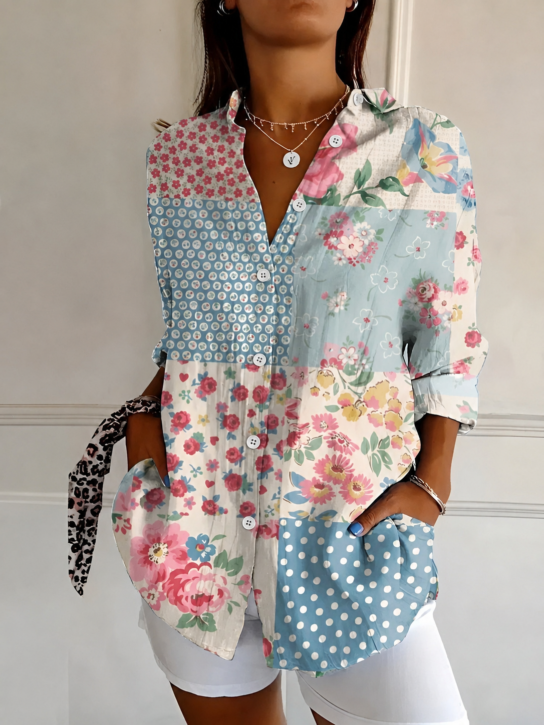 Mireille Floral Vintage Blouse