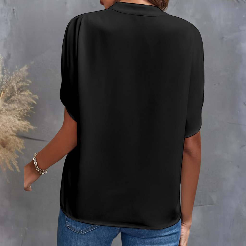 Adele Sophisticated V-Neck Top