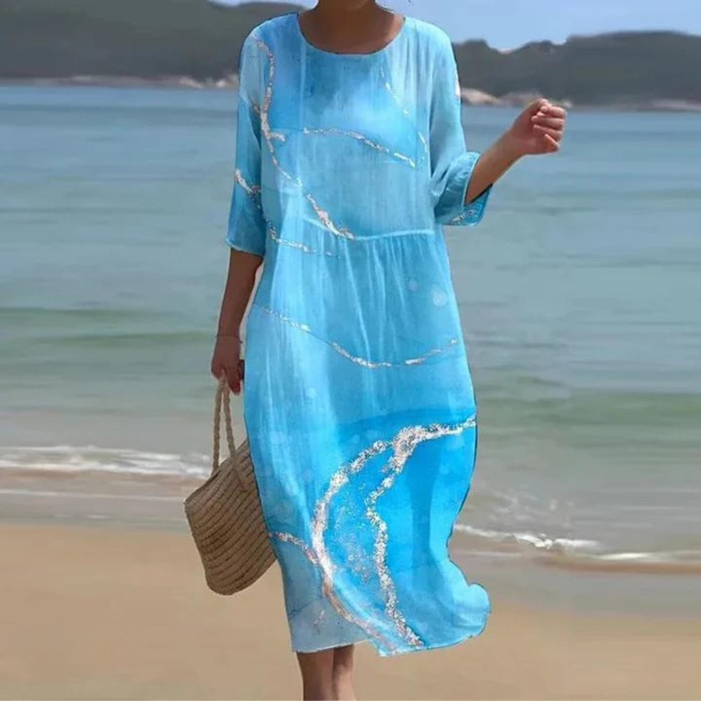 Marisol Breezy Summer Tunic Dress