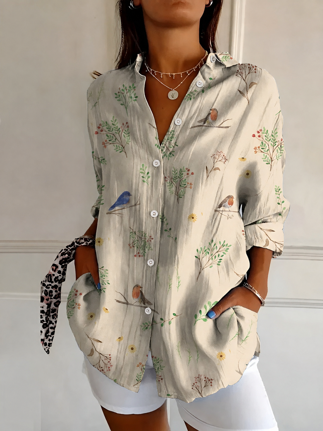 Mireille Floral Vintage Blouse