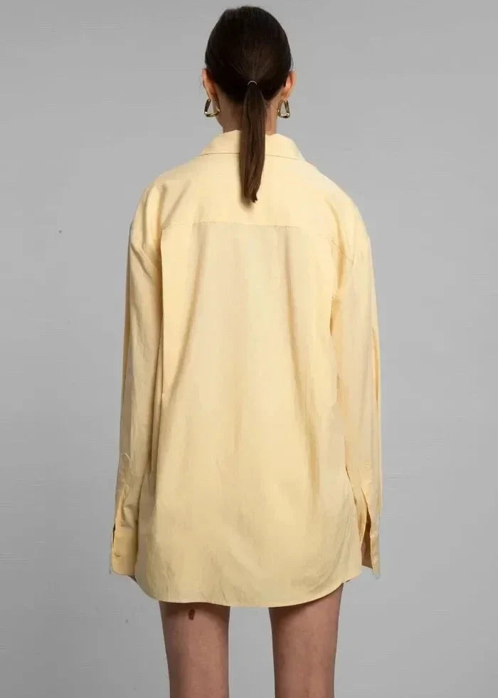 Cora Relaxed Linen Shirt and Shorts Set