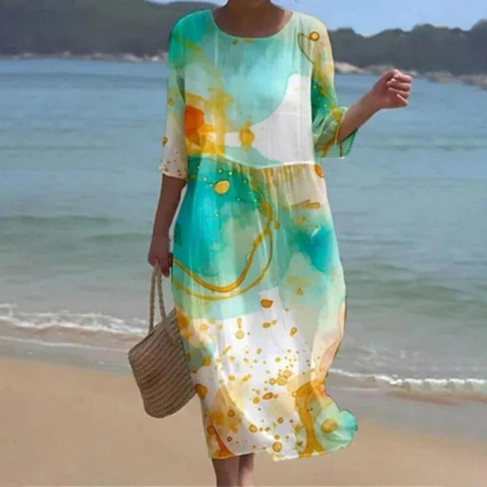 Marisol Breezy Summer Tunic Dress