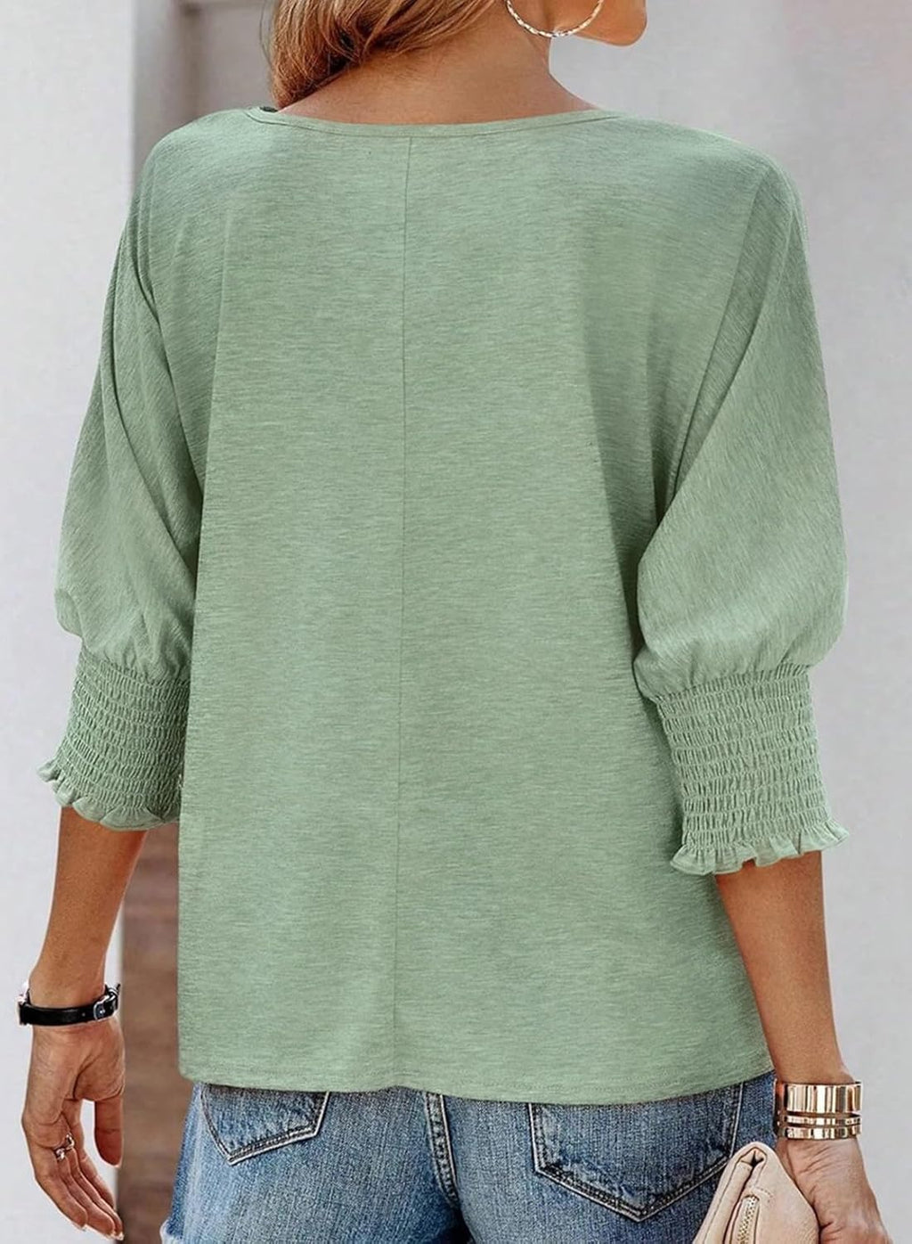 Willa Simple Crewneck Blouse