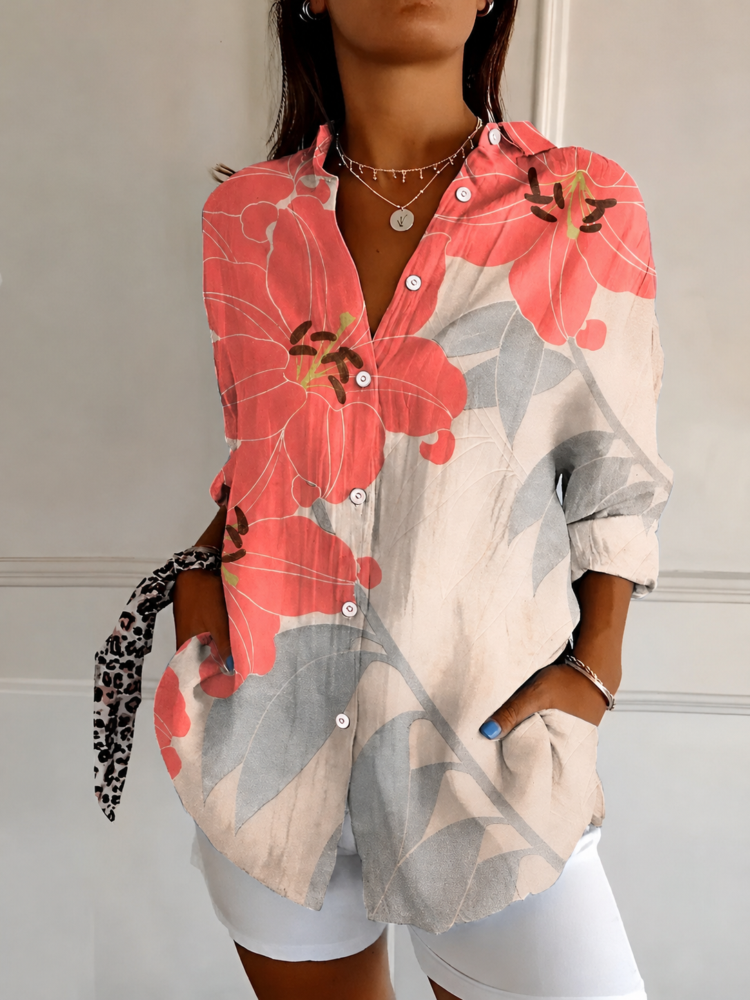 Mireille Floral Vintage Blouse
