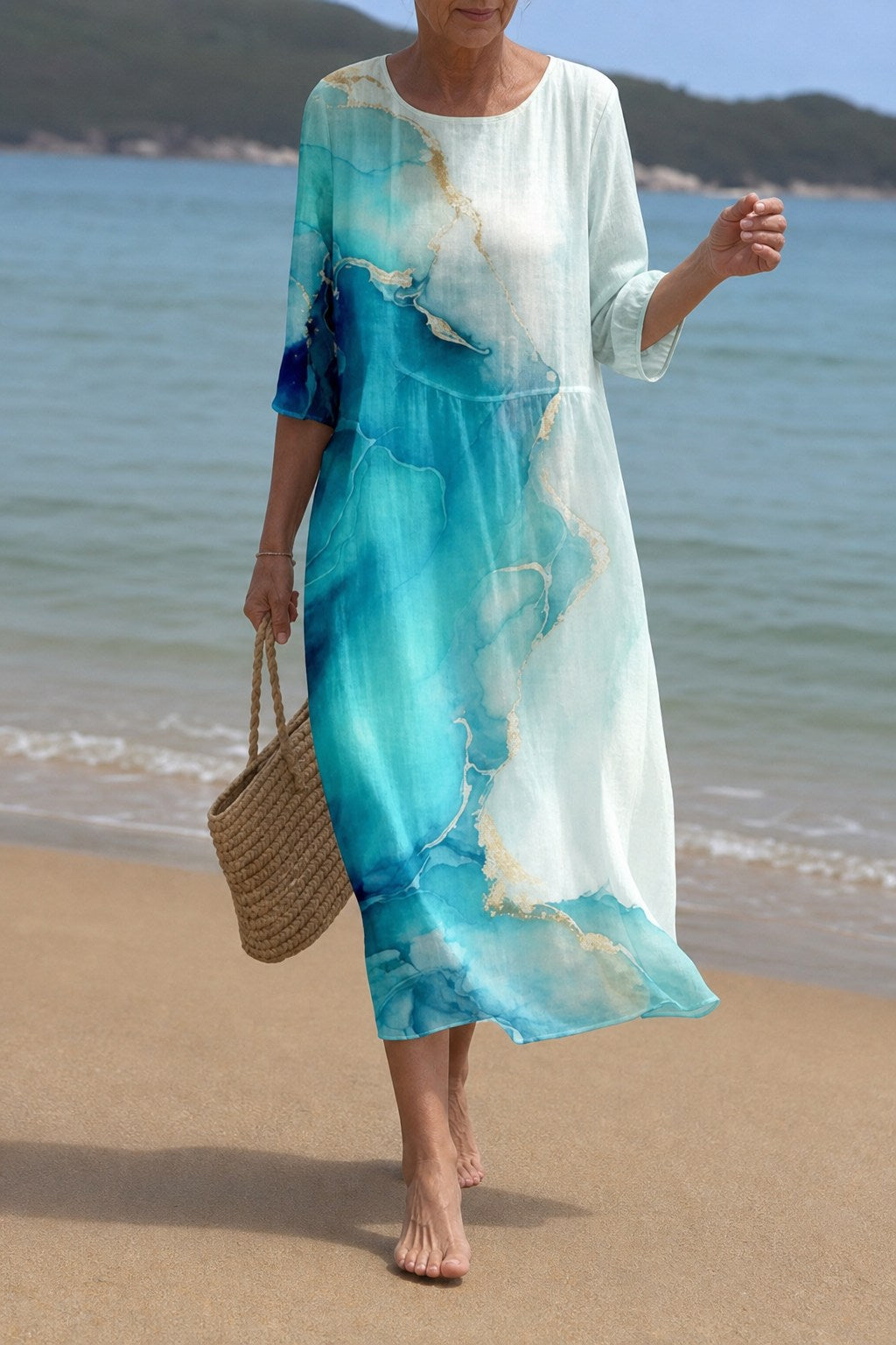 Marisol Breezy Summer Tunic Dress