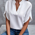 Adele Sophisticated V-Neck Top