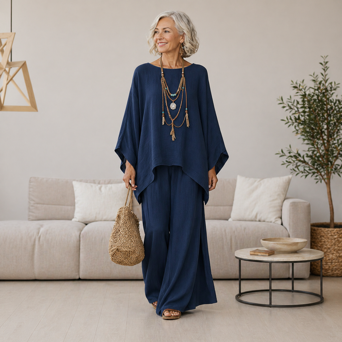 Flora Flowy Two-Piece Set