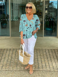 Bianca Floral French Vintage Blouse