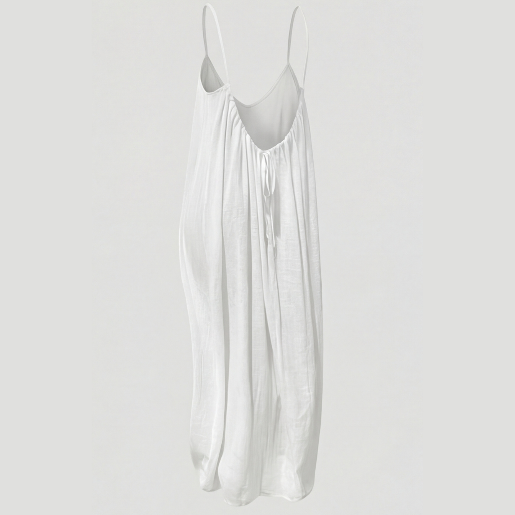 Skye Flowy Open Back Summer Maxi Dress