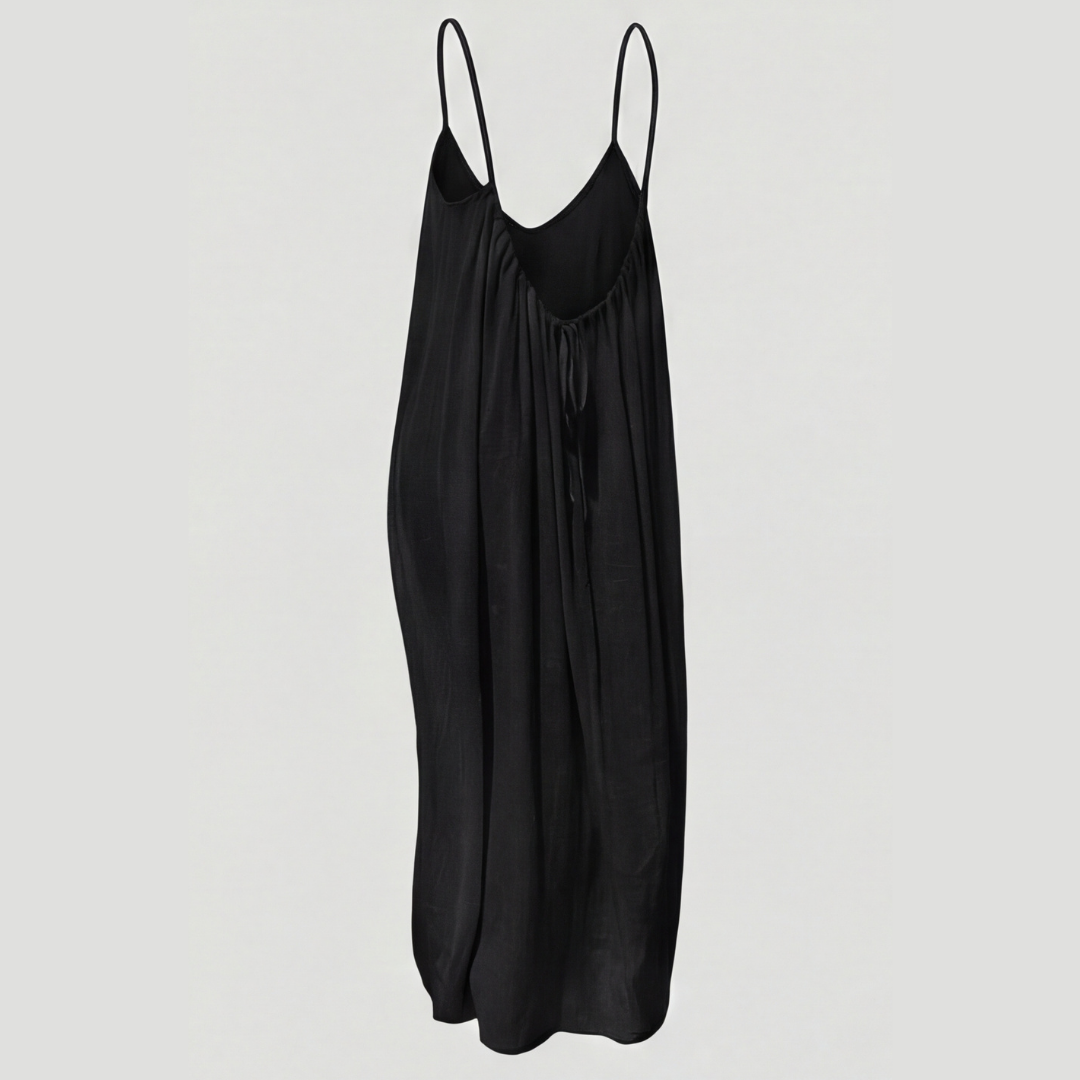 Skye Flowy Open Back Summer Maxi Dress